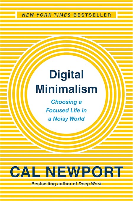 Cover of Digital Minimalism by Cal Newport